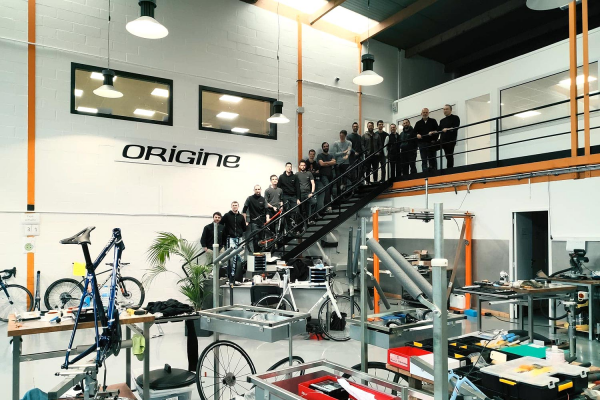 Bike Cafe visits our factory 