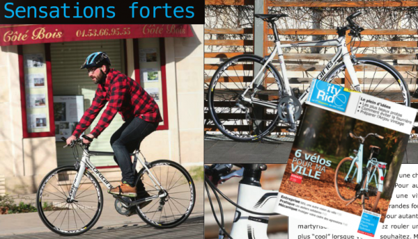 City Ride N°23 Test Axxome 250 Fitness