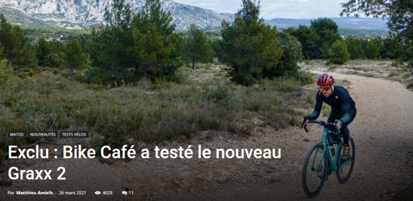 L'essai du Graxx II par Bike Café