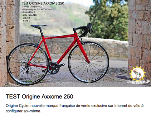 Crochard-bike.com Test Axxome 250