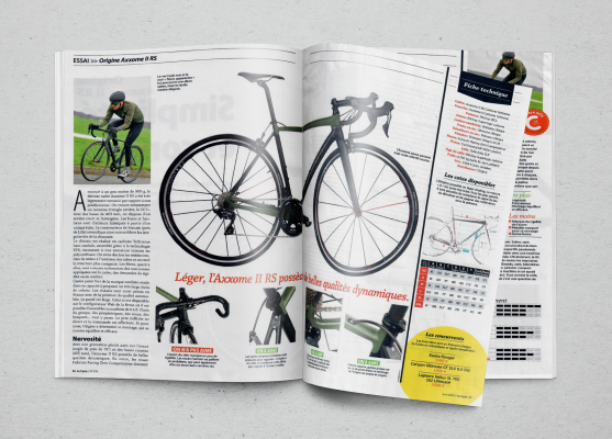 The Origine Axxome II RS is on test in the latest edition of Cycle magazine