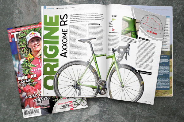 Triathlete Magazine N°354 Test Axxome RS