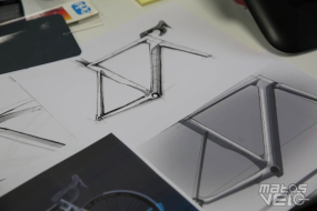 La génèse du nouveau vélo Origine Fraxion