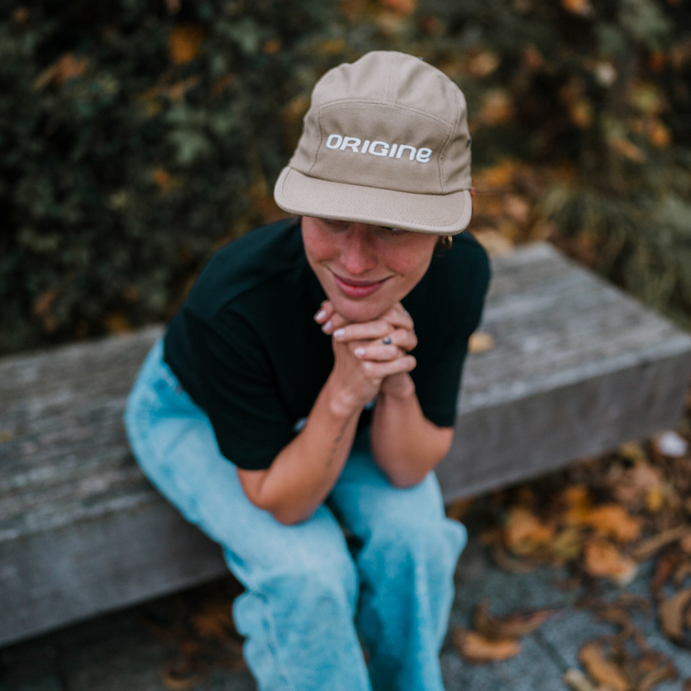 Casquet Jockey Beige