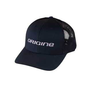 Navy trucker cap